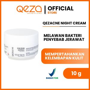 Qeza Acne Night Cream - Acne Prone Overnight Treatment